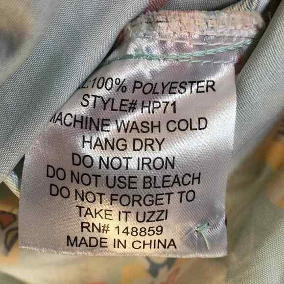 UZZI amphibious gear Welcome to Las Vegas button down shirt mens S - Picture 7 of 8